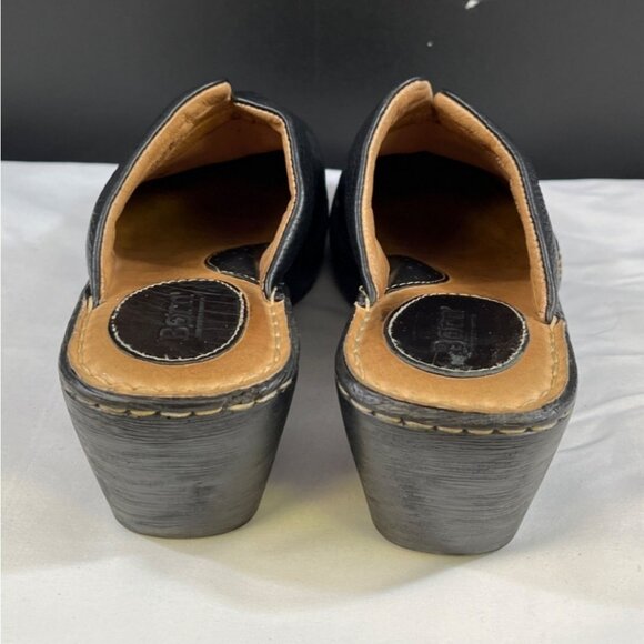 Born Women's Black Shoes/Heeled Mules Size 8 SKU 5453 - Picture 4 of 9